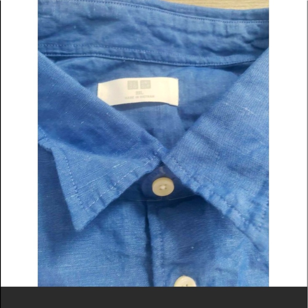 Nwt Uniqlo Mens Button Up Short Sleeve